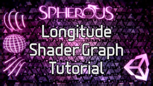 Free Unity 2019.4 Project: Longitude Grid Shader Graph (Spherous)