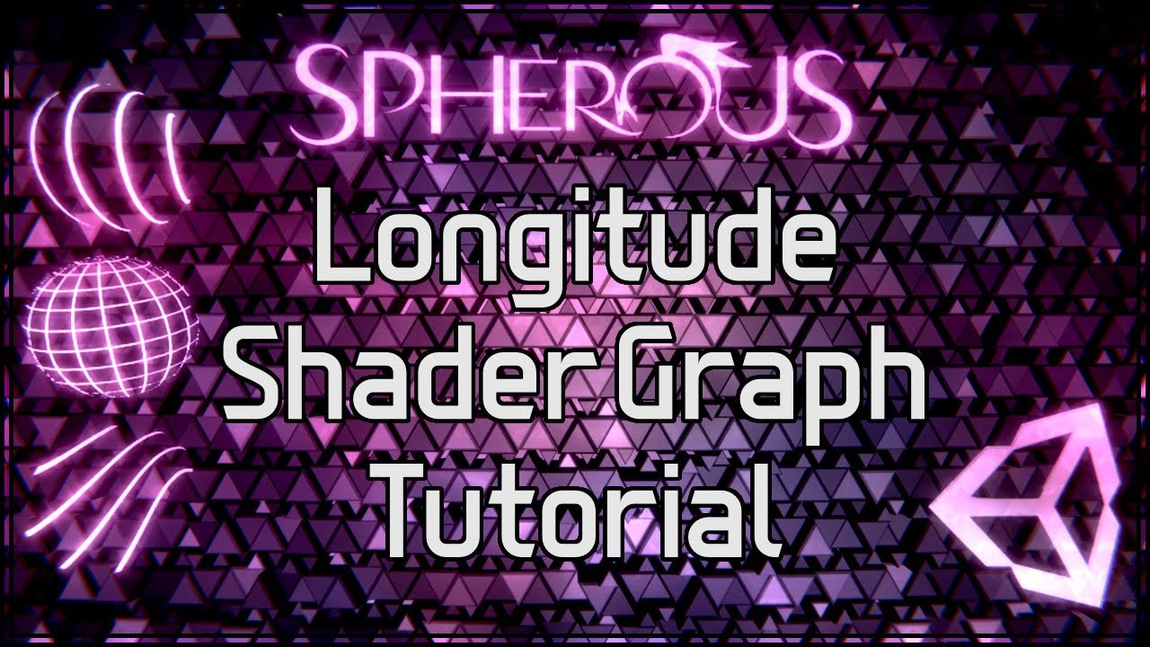 Free Unity 2019.4 Project: Longitude Grid Shader Graph (Spherous)
