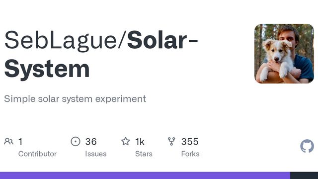 Free Unity 2019.4 Project: Solar System with Procedural Planets (Sebastian Lague)