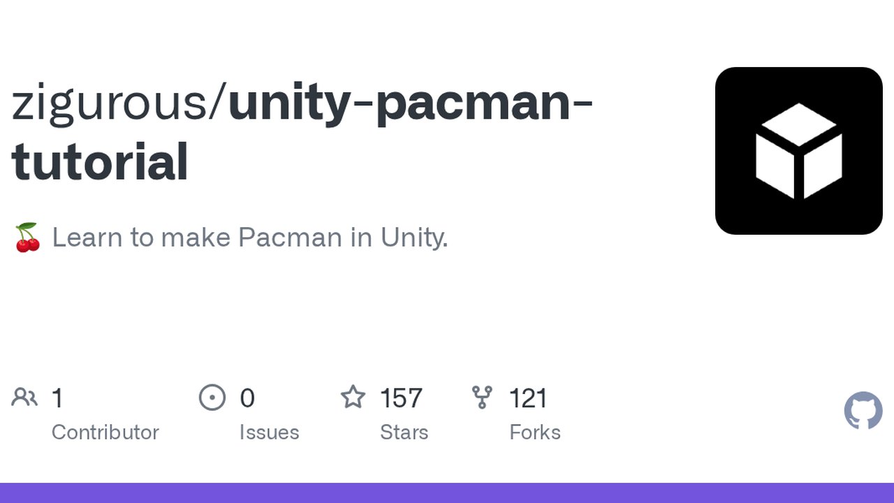 Free Unity 2021.3 Project: Pac-Man Ghost AI and Tilemap Tutorial (Zigurous)