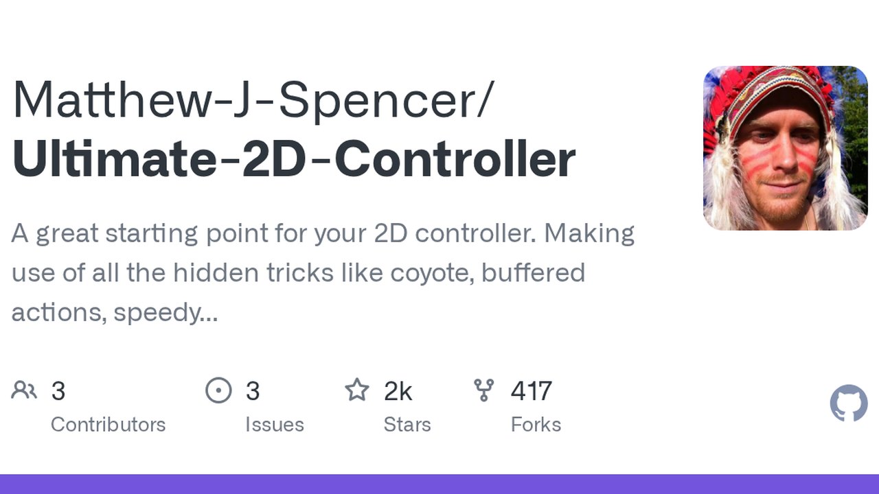 Free Unity Tool: Ultimate 2D Platformer Controller with Coyote Time (Tarodev)