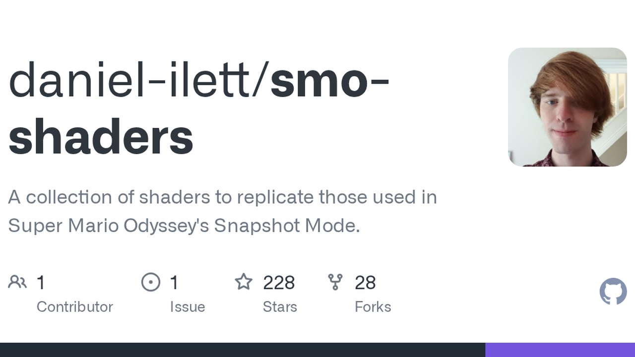 Free Unity 2019.2 Shader: Super Mario Odyssey Snapshot Mode Filters (Daniel Ilett)