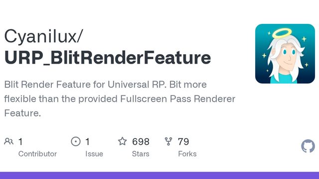 Free Unity 6 Tool: URP Blit Renderer Feature for Fullscreen Effects (Cyanilux)