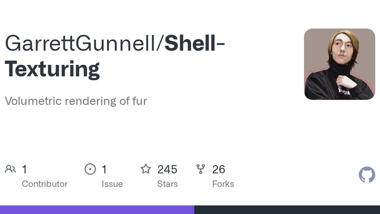Free Unity 2021.3 Project: Shell Texturing Fur for Beginners (Acerola)