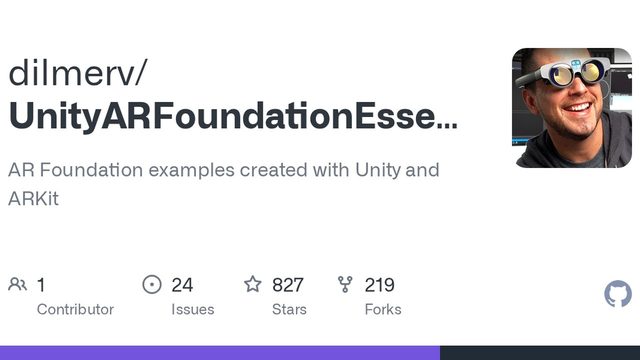 Free Unity 2019.2 Project: AR Foundation Essentials Examples (Dilmer Valecillos)
