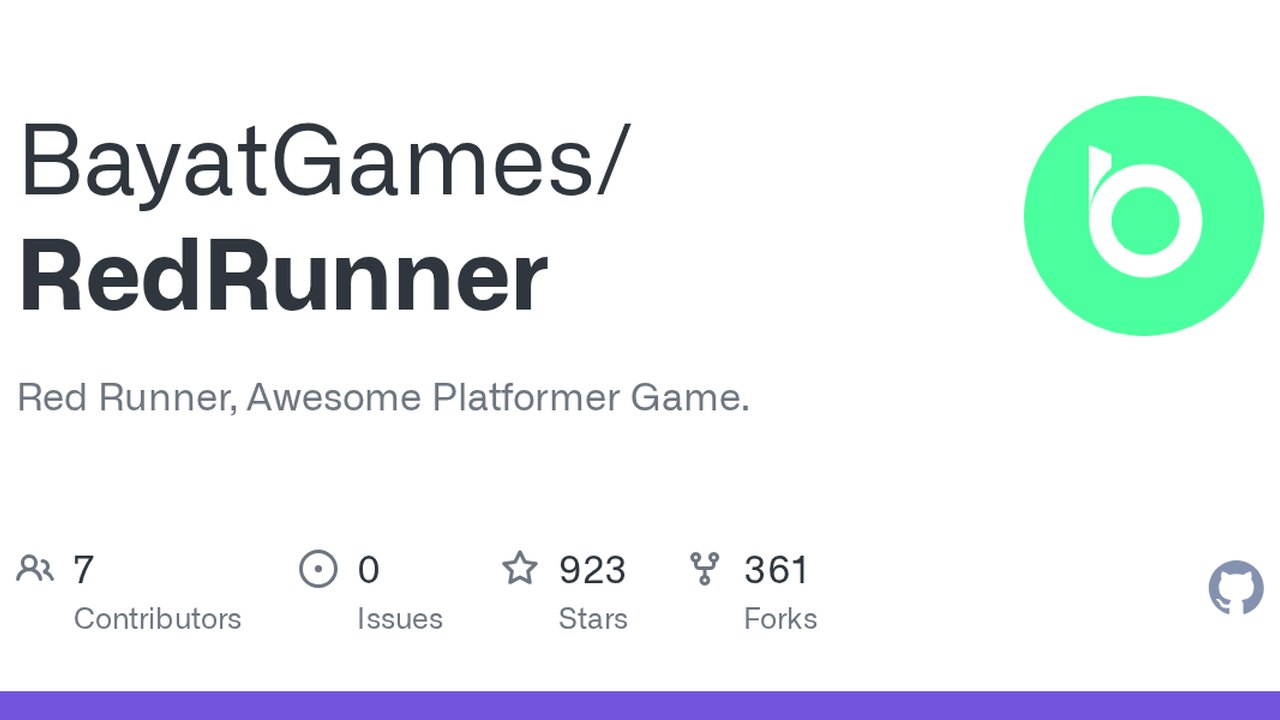 Free Unity 6 Project: Red Runner Open Source 2D Platformer Game (Bayat Games)