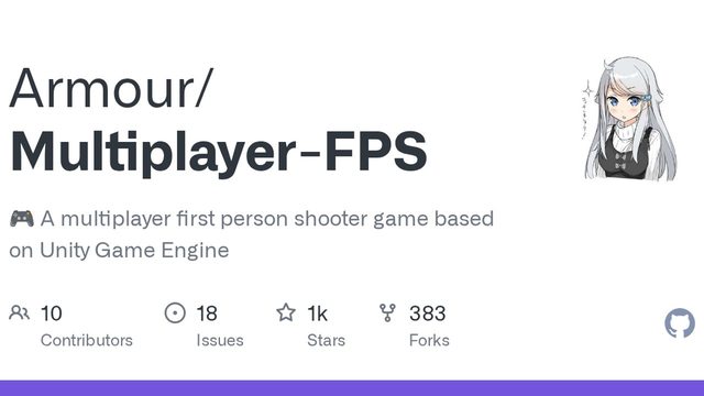 Free Unity 2022.3 Project: Photon Multiplayer FPS Game (Armour)
