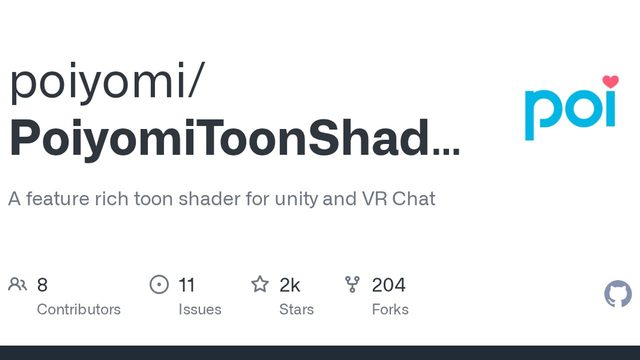 Free Unity 2021.3+ Shader: Poiyomi Toon Shader for VRChat Avatars (Poiyomi)