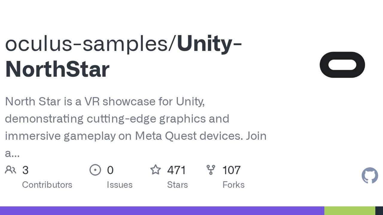 Free Unity 6 Project: North Star Meta Quest VR Sailing Showcase (Meta)